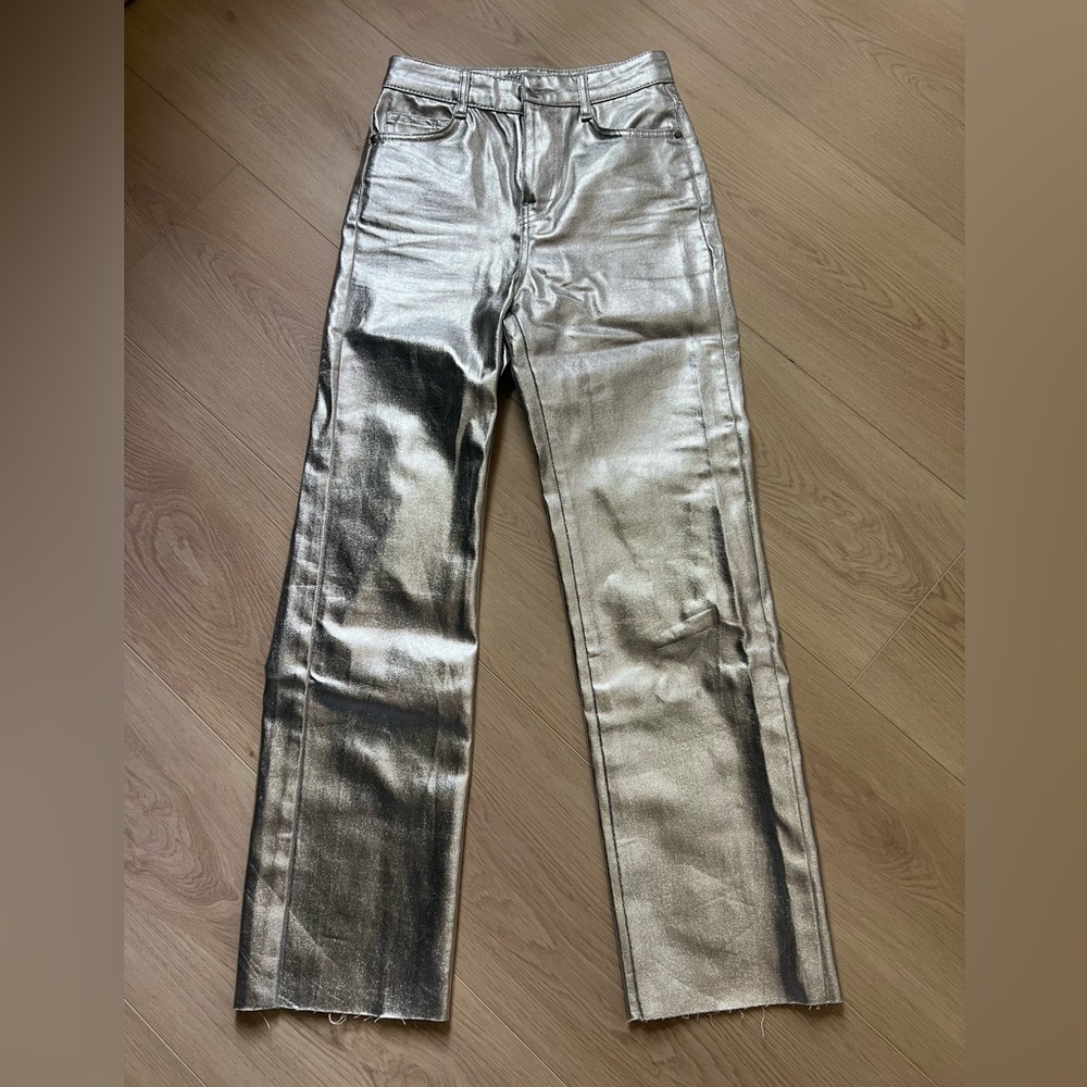 ZARA SILVER JEANS